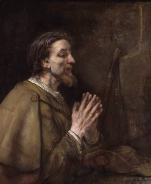 Saint James the Elder as a Pilgrim by Rembrandt