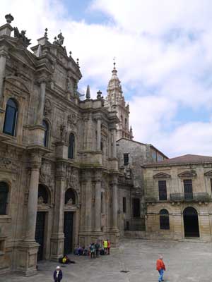 The Paraíso entrance to the Cathedral of Santiago