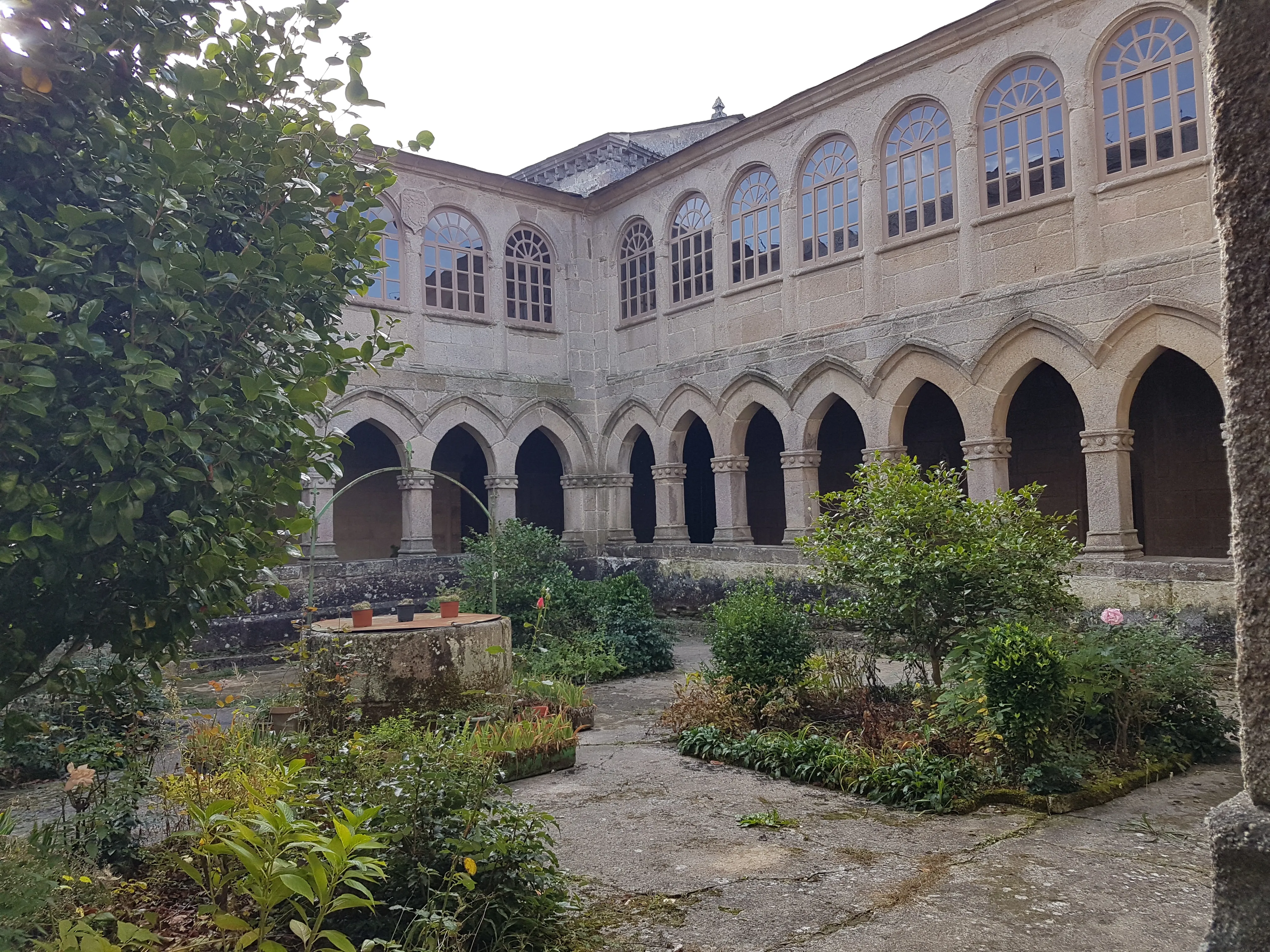 The Benedictine monastery of Samos in Galicia.