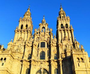 Make your way to Santiago de Compostela.
