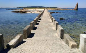 Walk 13 km (8 miles) from Armenteira to Cambados.