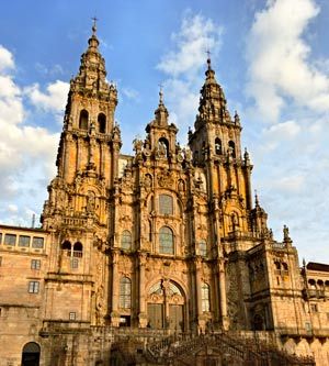 Walk 20 km (12 miles) from O Pedrouzo to Santiago de Compostela.