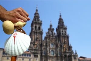 Walk 22 km to Santiago de Compostela.