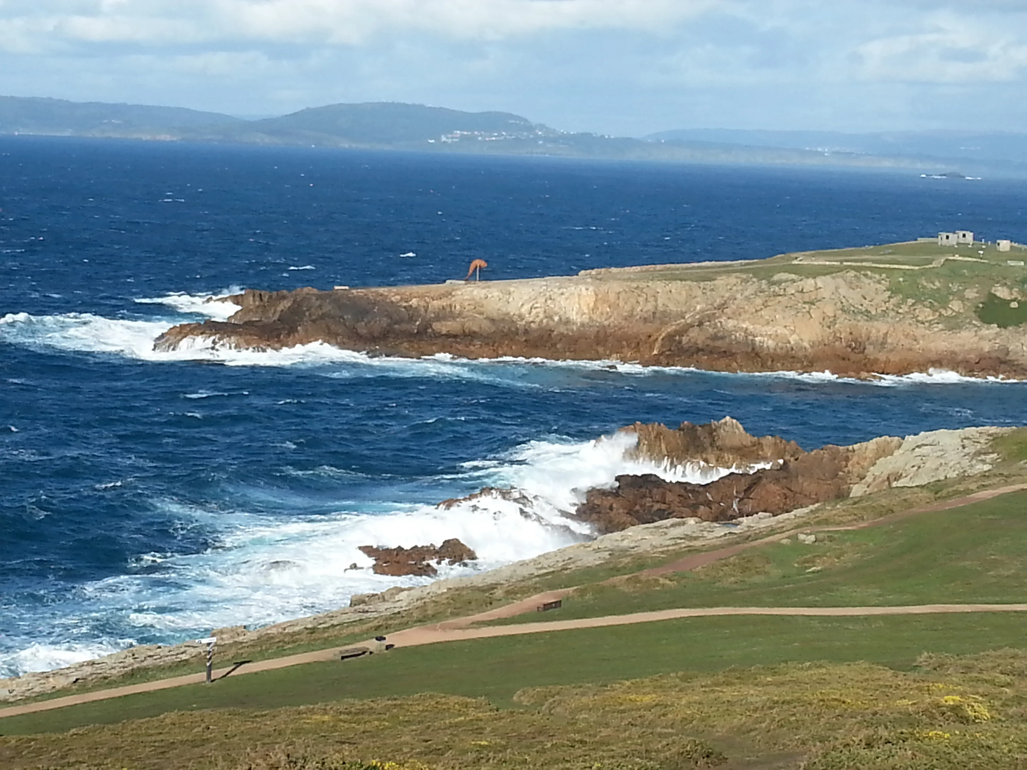 The Atlantic coast at A Coruña, one of the historic starting points of the English Way.