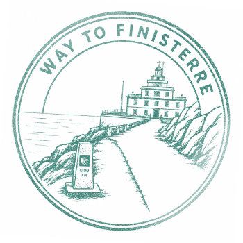 Way to Finisterre Classic Self-Guided from Santiago product stamp.