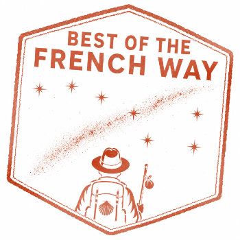 Best of the French Way Self-Guided from St-Jean to Santiago product stamp.
