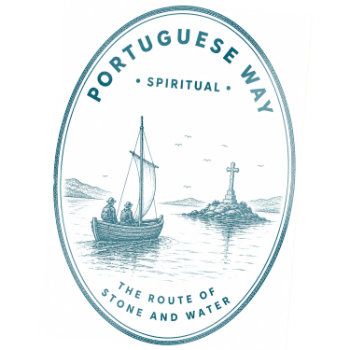 Portuguese Spiritual Way Signature Self-Guided from Baiona product stamp.