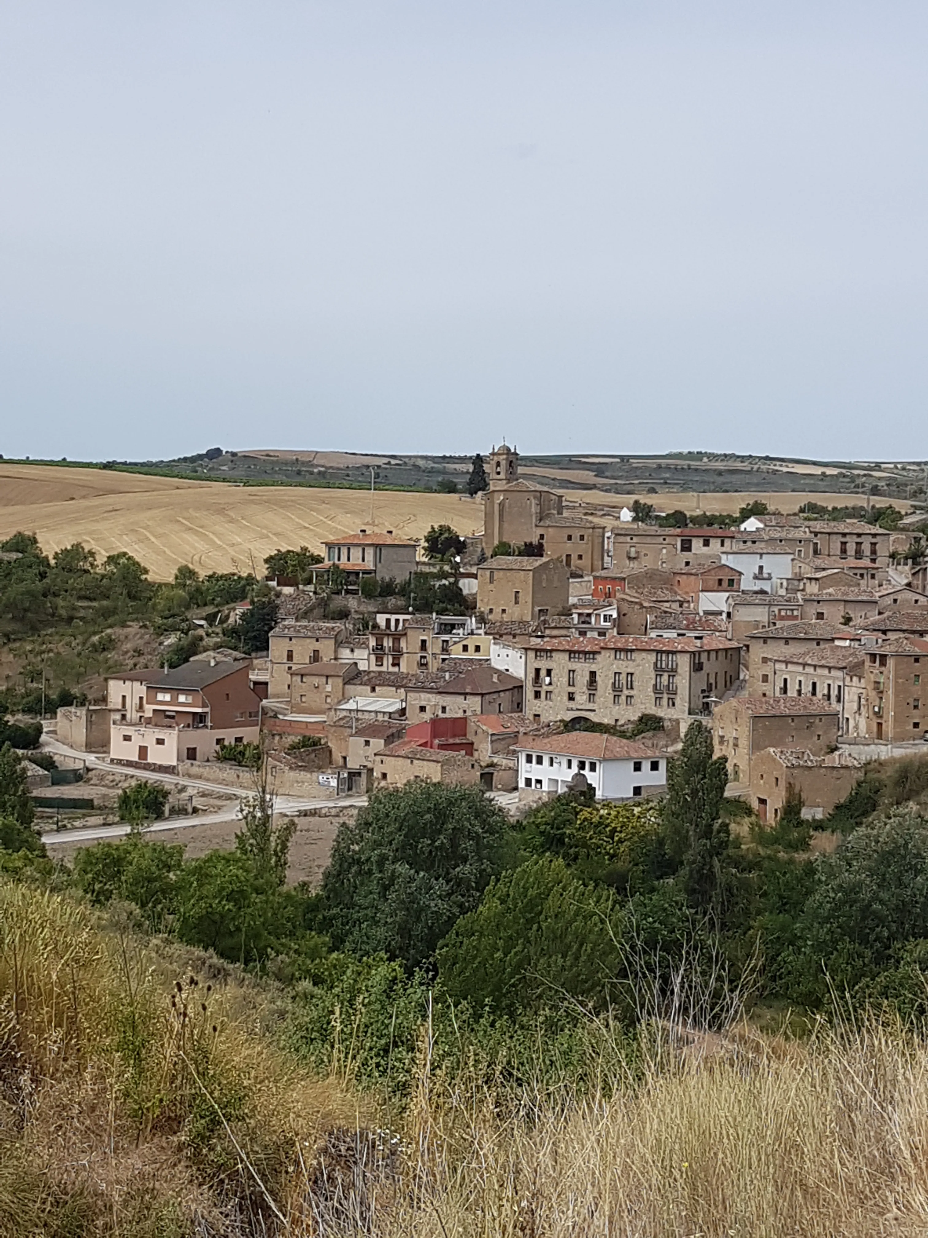 The monastery of Santa María la Real in the historic centre of Nájera.